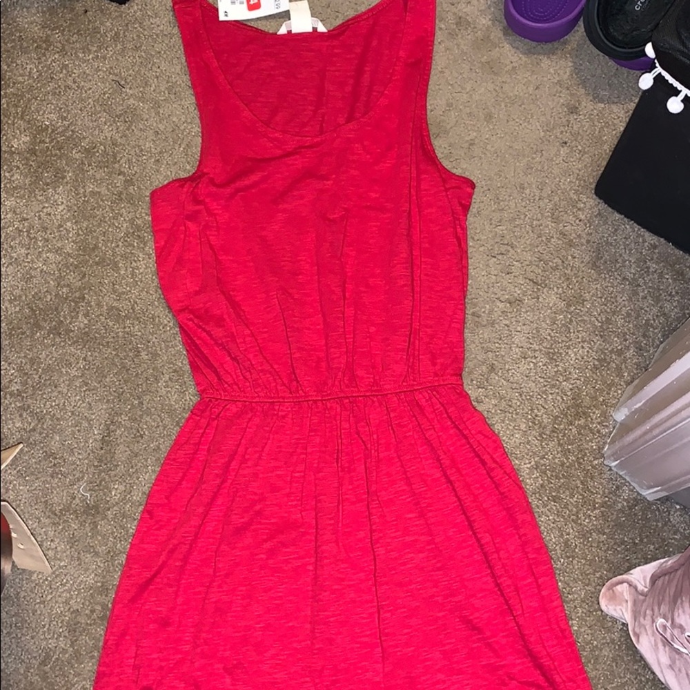 Red dress